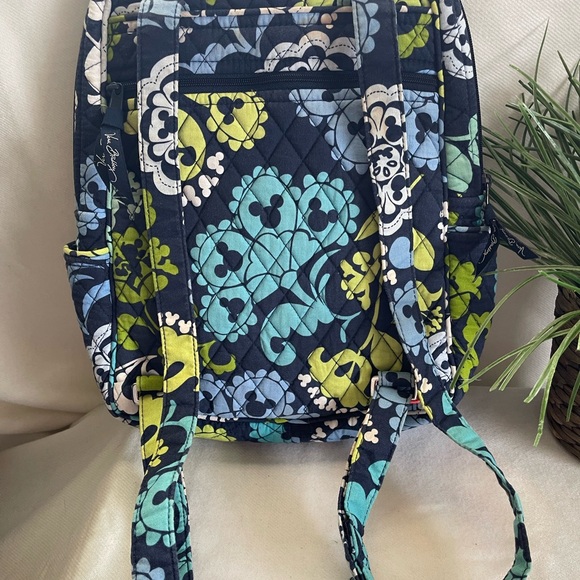 Vera Bradley Disney 2pc Where’s Mikki Quilted Backpack Floral Pattern main image 13